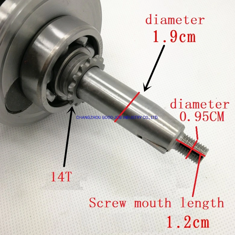 Top Class CD 110 Crankshaft for Motorcycle Parts